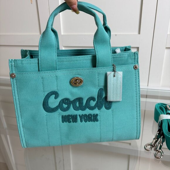 COACH Ivy Canvas Tote Bag - Picture 6 of 8